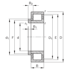 ALS NJ219-E-TVP2 + HJ219E, (j) DIN 5412-1 ˜ʵҪߴ,  L ȦλS, ɷx, ּ