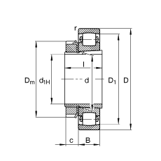 ΝLS 20218-K-MB-C3 + H218, (j) DIN 635  DIN 5415 (bio)(zhn)Ҫߴ, F׺;o